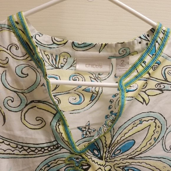 CHICOS Spring/Summer decorative shirt - Picture 5 of 5